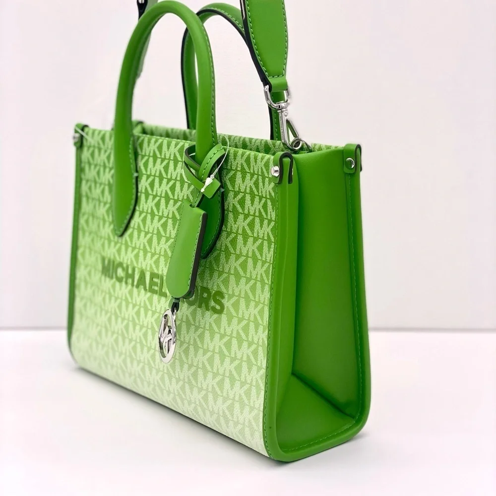 Michael Kors Mirella Small Ombré Signature Logo Crossbody Bag